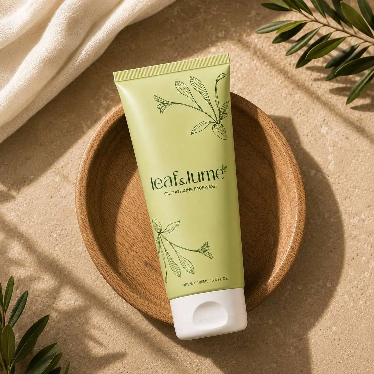 Leaf & lume Glutathione Facewash 100ml