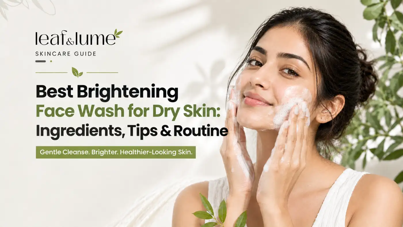Best Brightening Face Wash for Dry Skin: Ingredients, Tips & Routine
